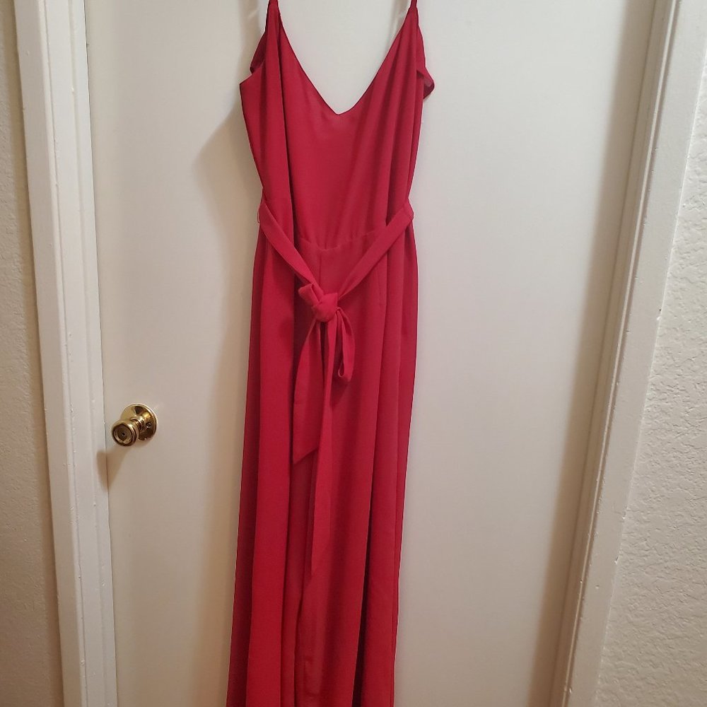 Glassons Red Jumpsuit